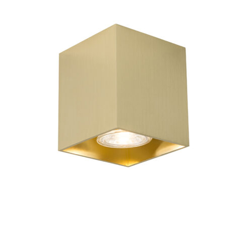 Modern spotlámpa arany - Qubo 1