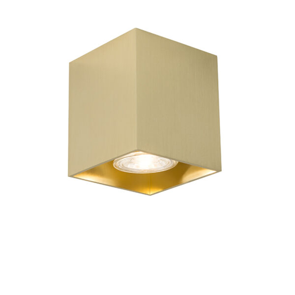 Modern spotlámpa arany - Qubo 1