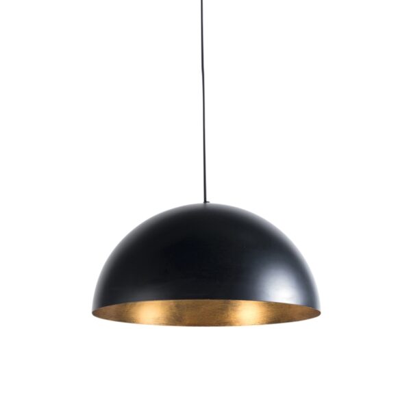Fekete arany ipari lógólámpa 50 cm - Magna Eco