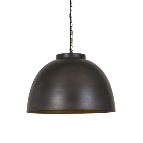Ipari függőlámpa antik barna 60 cm - Hoodi