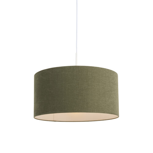 Lógólámpa fehér zöld árnyékolóval 50 cm - Combi 1