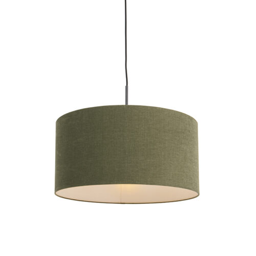 Függőlámpa fekete zöld árnyékkal 50 cm - Combi 1