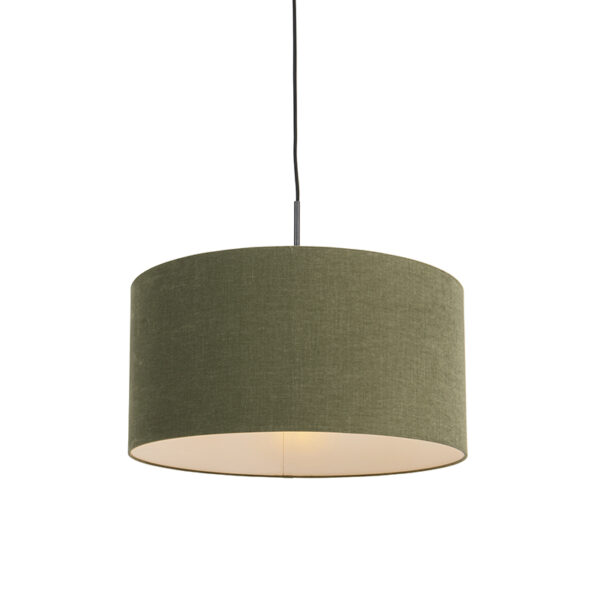 Függőlámpa fekete zöld árnyékkal 50 cm - Combi 1