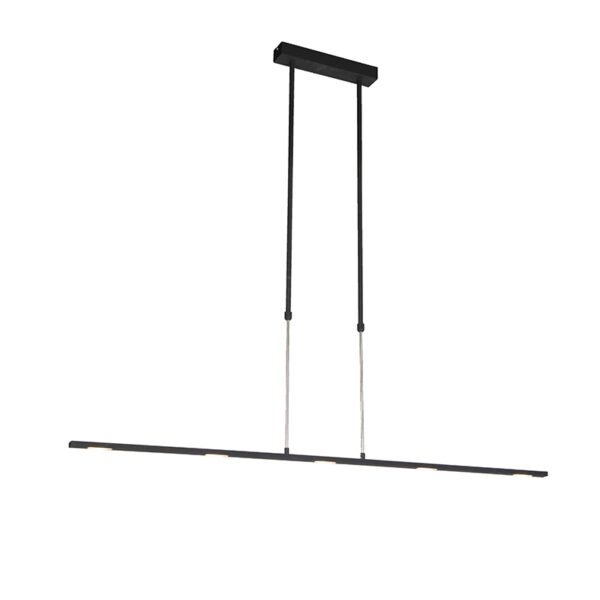 Modern függőlámpa LED-del fekete - Bold