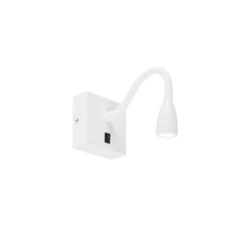 Modern rugalmas fali lámpa fehér LED-del - Flex