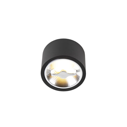 Modern mennyezeti spotlámpa fekete AR111 LED-del - Expert