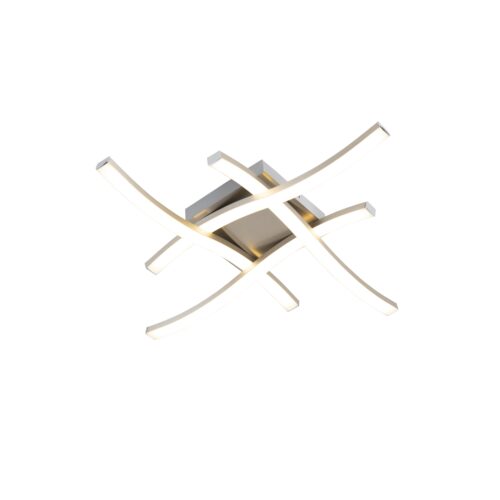 Design négyzet alakú mennyezeti lámpa acélból