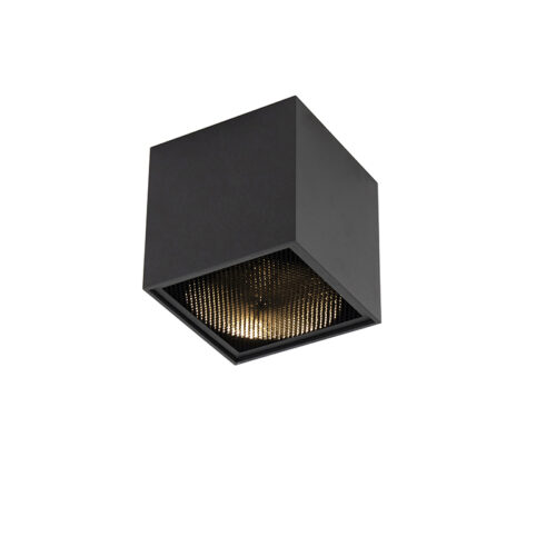 Design mennyezeti spotlámpa fekete - Box Honey