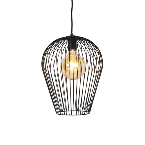 Design lógólámpa fekete - Wire Ario