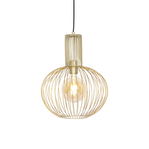 Design lógólámpa arany - Wire Bake