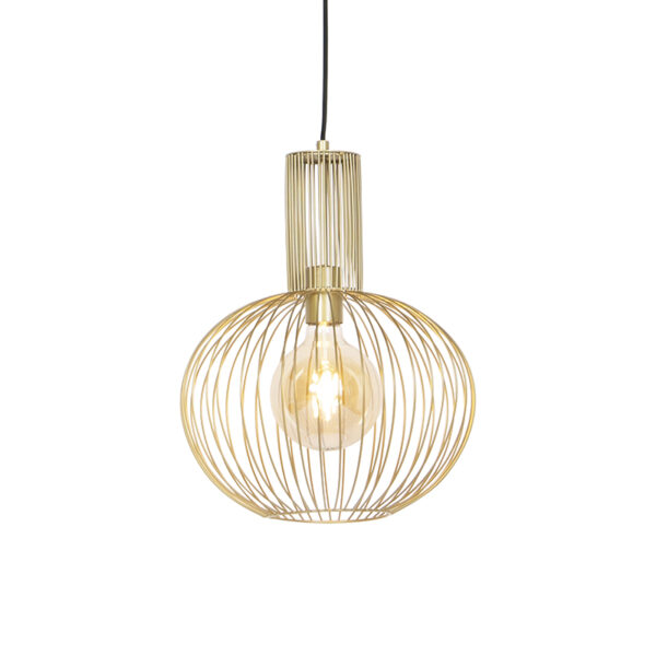 Design lógólámpa arany - Wire Bake
