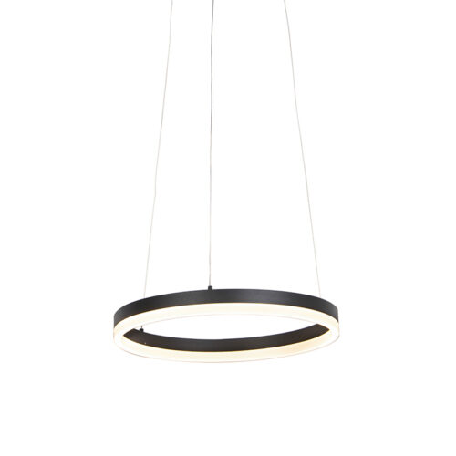 Design lógólámpa fekete 40 cm LED-del