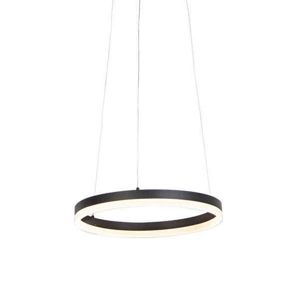 Design lógólámpa fekete 40 cm LED-del