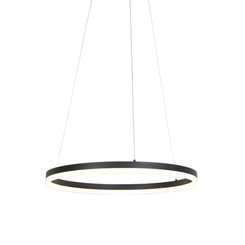 Design lógólámpa fekete 60 cm LED-del