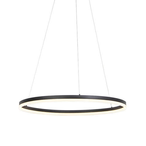 Design lógólámpa fekete 80 cm LED-del