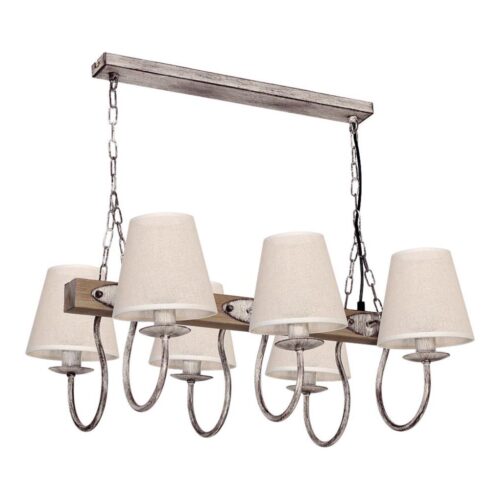 A CARIN  csillár láncon 6xE14/60W/230V világos