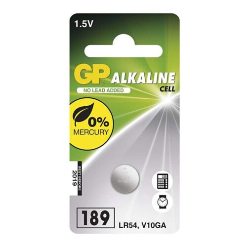Alkáli gombelem LR54 GP ALKALINE 1