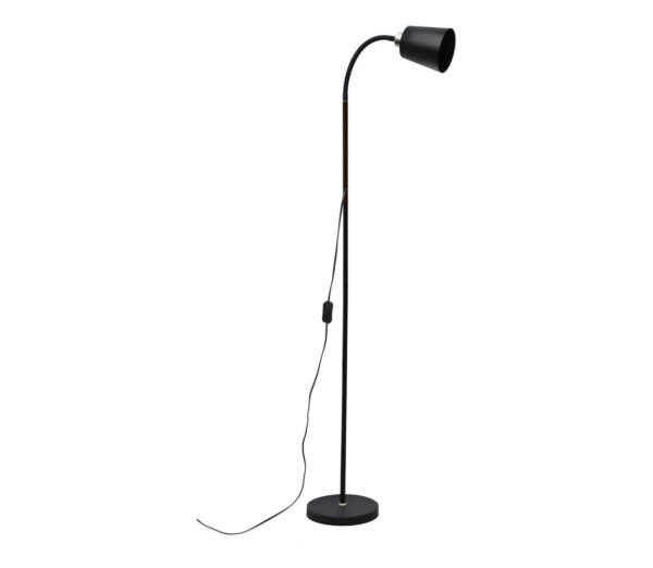 Állólámpa 1xE27/40W/230V fekete