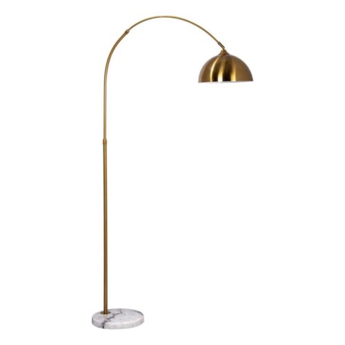Állólámpa 1xE27/60W/230V arany