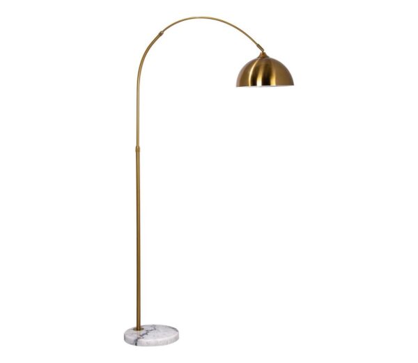 Állólámpa 1xE27/60W/230V arany