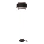 Állólámpa 1xE27/60W/230V szürke
