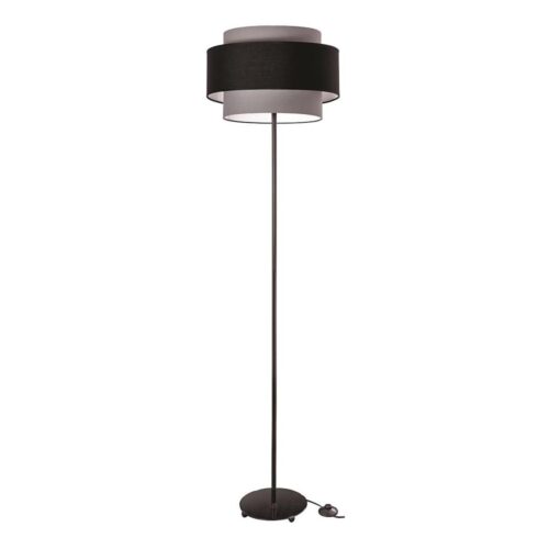 Állólámpa 1xE27/60W/230V szürke