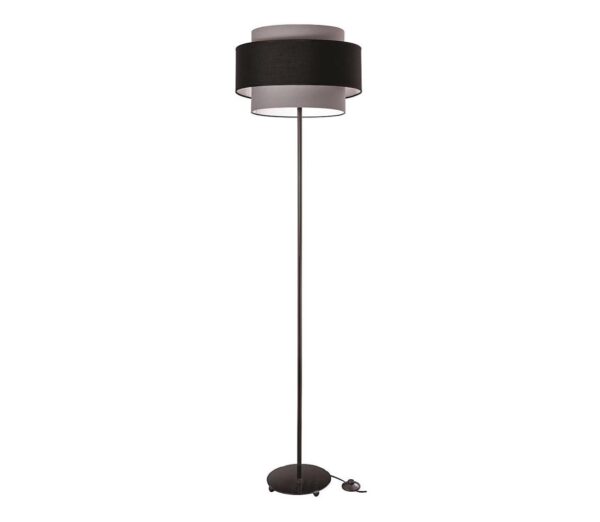 Állólámpa 1xE27/60W/230V szürke
