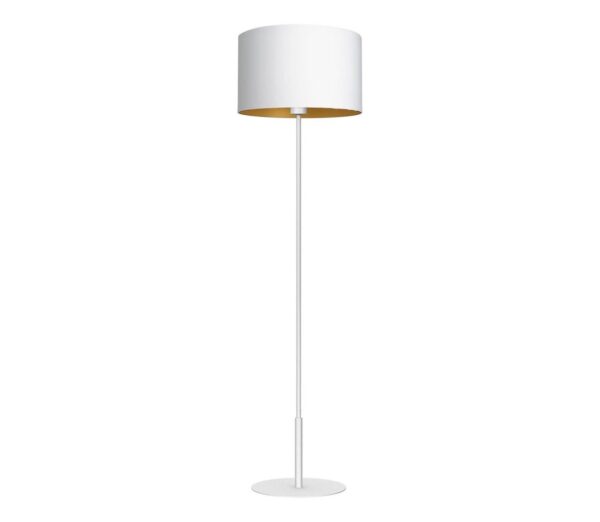 Állólámpa ARDEN 1xE27/60W/230V fehér/arany