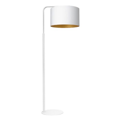 Állólámpa ARDEN 1xE27/60W/230V fehér/arany