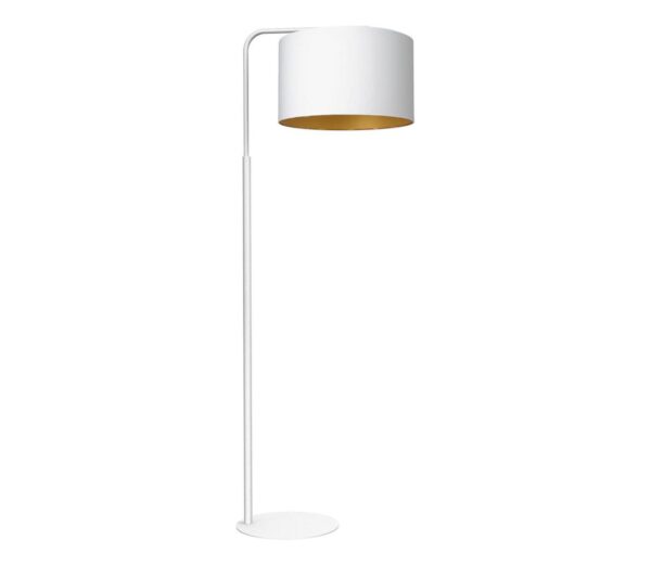 Állólámpa ARDEN 1xE27/60W/230V fehér/arany