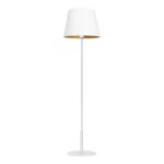 Állólámpa ARDEN 1xE27/60W/230V fehér/arany