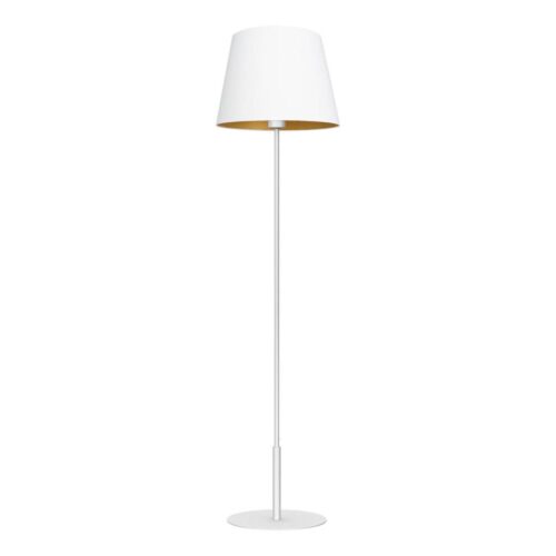 Állólámpa ARDEN 1xE27/60W/230V fehér/arany