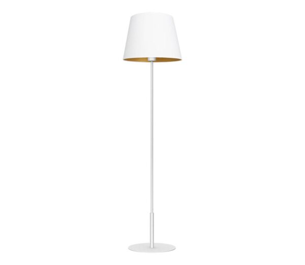 Állólámpa ARDEN 1xE27/60W/230V fehér/arany