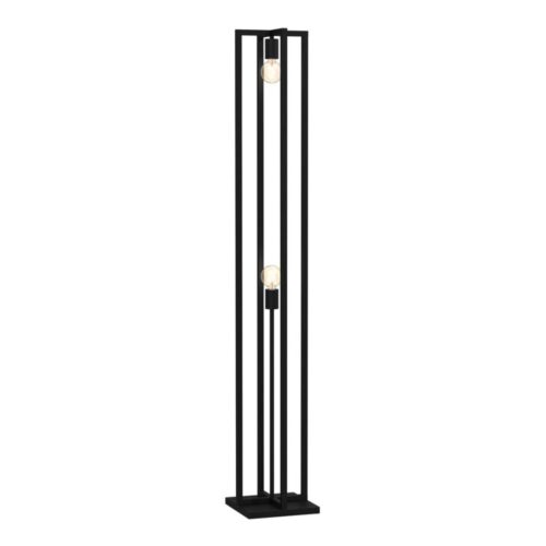 Állólámpa ARNOLD 2xE27/60W/230V fekete