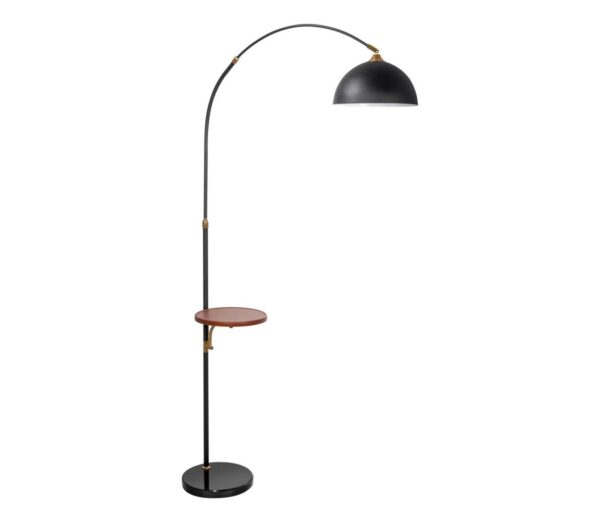 Állólámpa asztallal 1xE27/60W/230V fekete