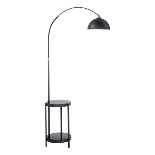Állólámpa asztallal 1xE27/60W/230V fekete