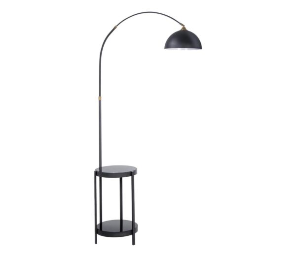 Állólámpa asztallal 1xE27/60W/230V fekete