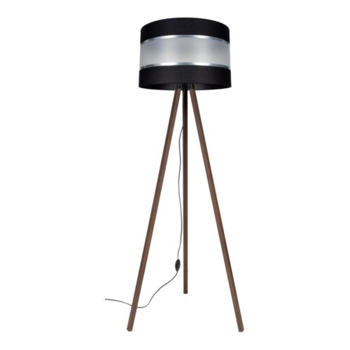 Állólámpa CORAL 1xE27/60W/230V barna/fekete/króm