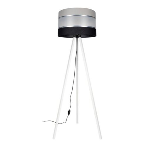 Állólámpa CORAL 1xE27/60W/230V fehér/fekete/szürke/króm