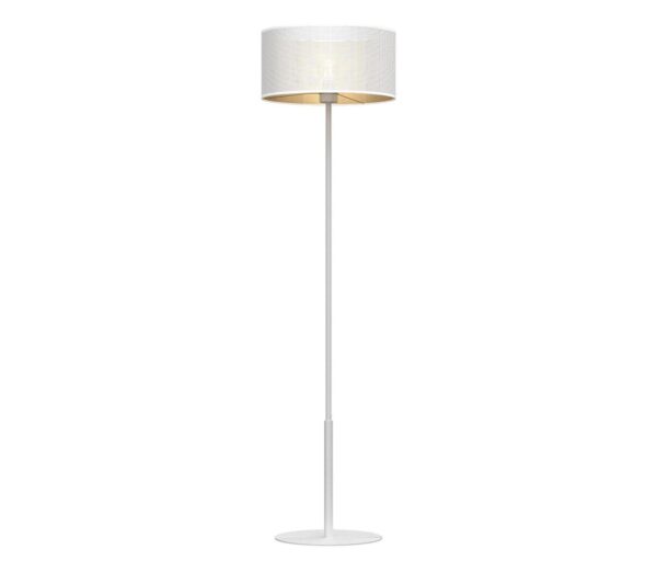 Állólámpa LOFT SHADE 1xE27/60W/230V fehér/arany