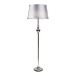 Állólámpa PRIMA 1xE27/60W/230V ezüst/fényes króm Állólámpa PRIMA 1xE27/60W/230V ezüst/fényes króm