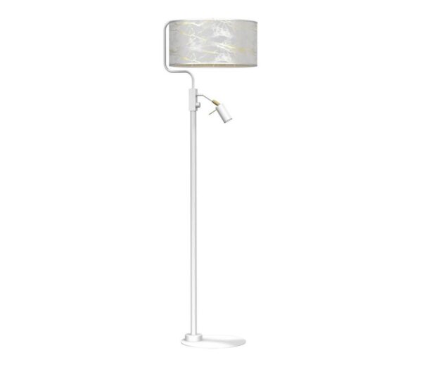 Állólámpa SENSO 1xE27/40W/230V + 1xGU10/7W fehér