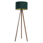 Állólámpa STANDART 1xE27/60W/230V zöld/barna Állólámpa STANDART 1xE27/60W/230V zöld/barna