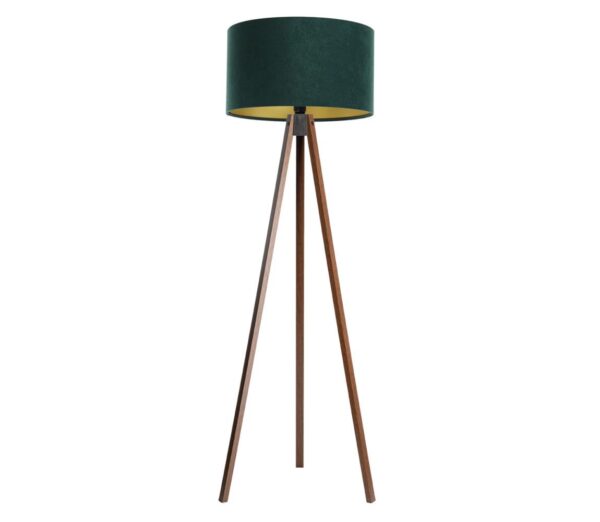 Állólámpa STANDART 1xE27/60W/230V zöld/barna
