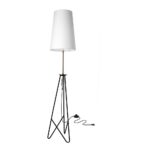Állólámpa TAFLO 1xE27/60W/230V fehér/fekete/arany