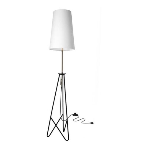 Állólámpa TAFLO 1xE27/60W/230V fehér/fekete/arany