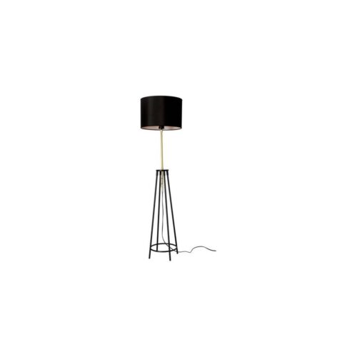 Állólámpa TEGOLA 1xE27/60W/230V fekete/arany