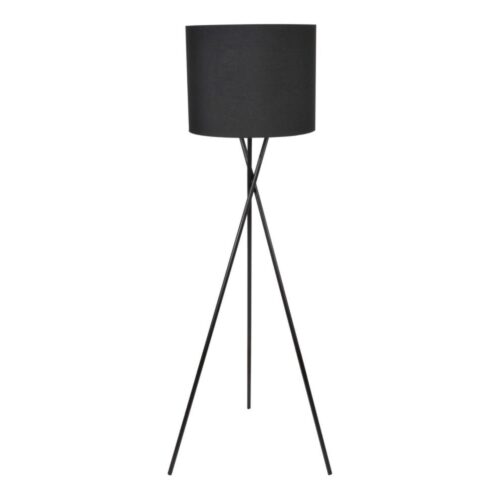 Állólámpa TEKLA 1xE27/20W/230V fekete