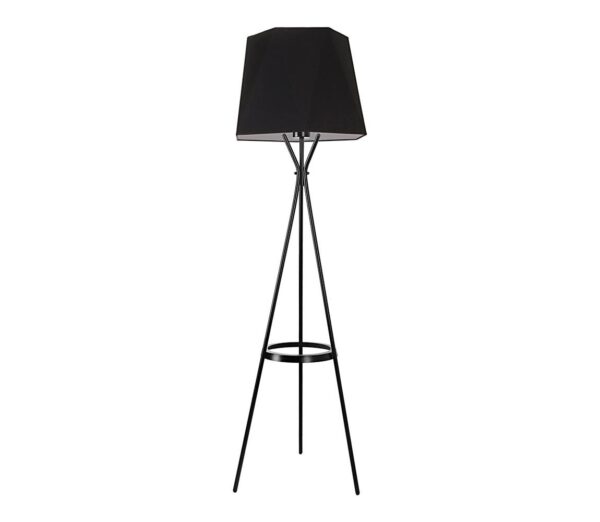 Állólámpa VENEDIK 1xE27/60W/230V fekete