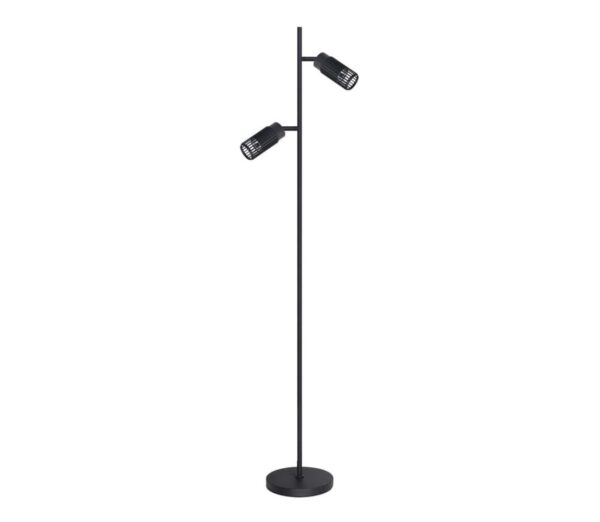 Állólámpa VERTICAL 2xGU10/8W/230V fekete